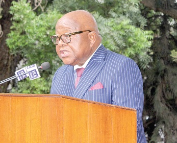 Prof. Mike Oquaye, a former Speaker of Parliament, delivering the keynote address at the inauguration of the Centre for Constitutional Studies at the Institute of Economic Affairs. Prof. Mike Oquaye, a former Speaker of Parliament, delivering the keynote address at the inauguration of the Centre for Constitutional Studies at the Institute of Economic Affairs.